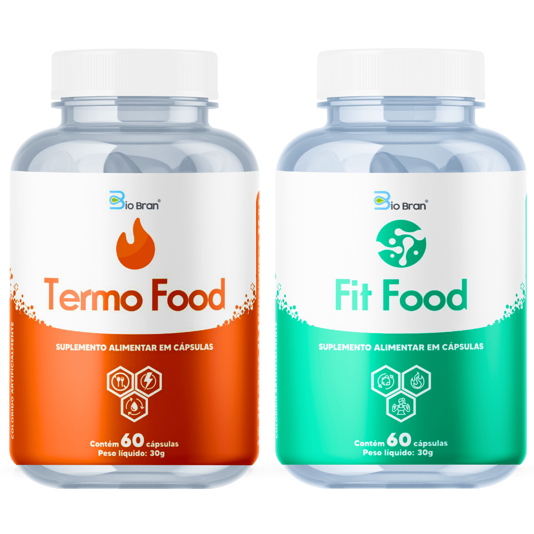 Combo 2 Potes - Termogênico + Inibidor de Apetite - Biobran®