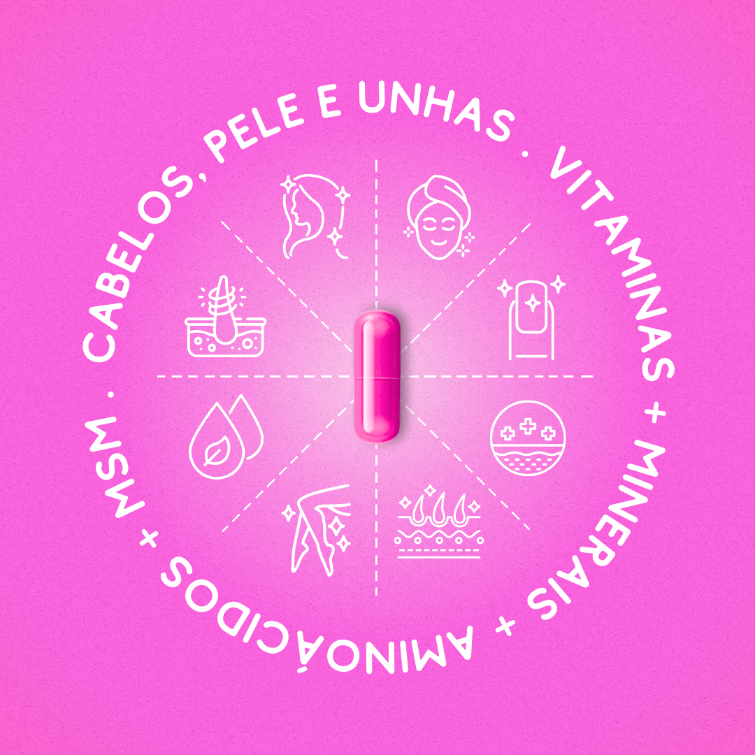 Hair Food - Cabelos, Pele & Unhas - Biobran®