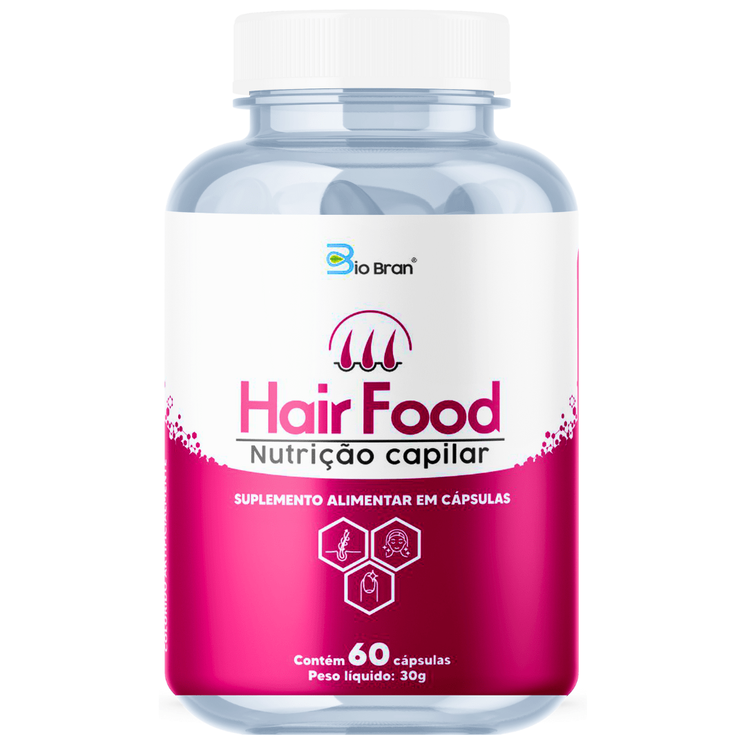 Hair Food - Cabelos, Pele & Unhas - Biobran®